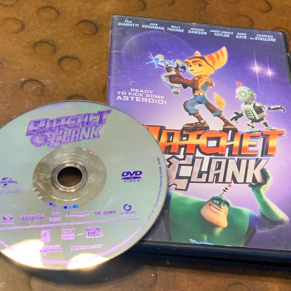 Ratchet and Clank DVD Ready to kick some asteroid